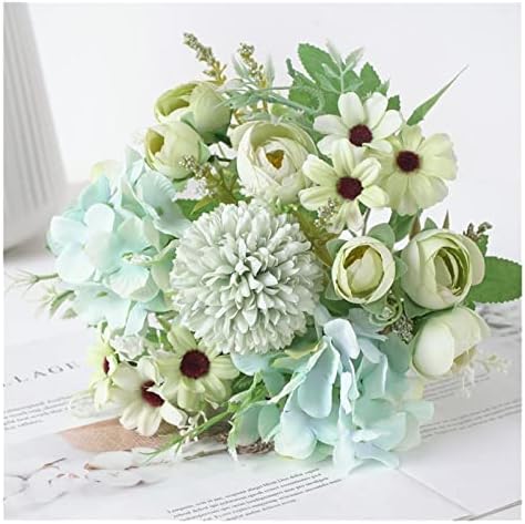 GaRcan Artificial Flowers with Pots Mixed Bouquet