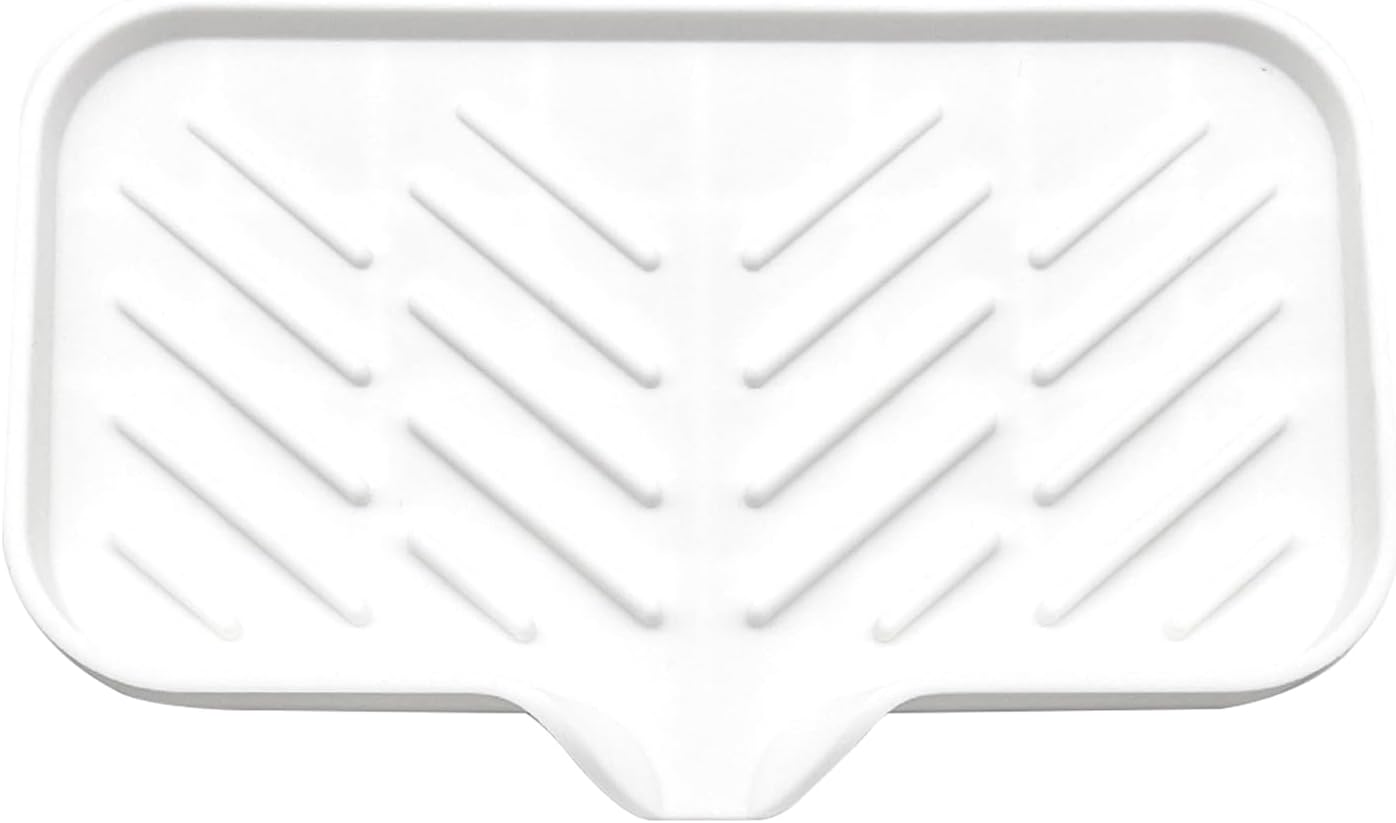 Lamphle Drain Mat Silicone Anti-Skid Sink Organizer