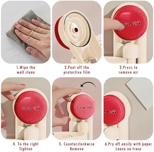Dayinkes Suction Cup Soap Dish for Shower Wall 1