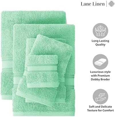 LANE LINEN Luxury 12-Piece Bath Towel Set