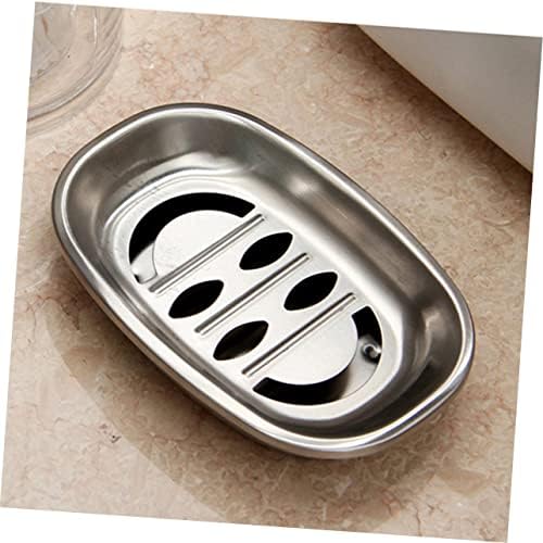 Ciieeo 2Pcs Double Layer Soap Dish for Shower and Kitchen