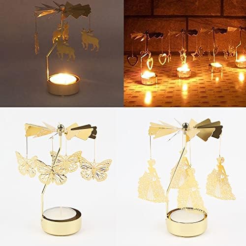Surakey Candlestick Holder with Rotating Design