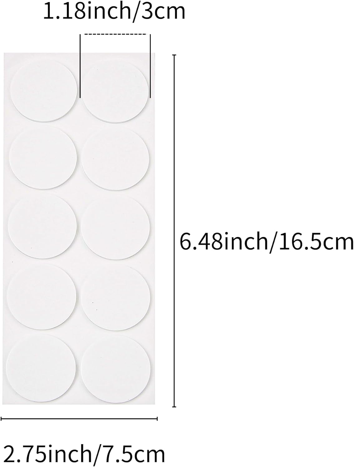 60 Pcs Taper Candle Grips Adhesive Stay Put Dots for Candle Holders