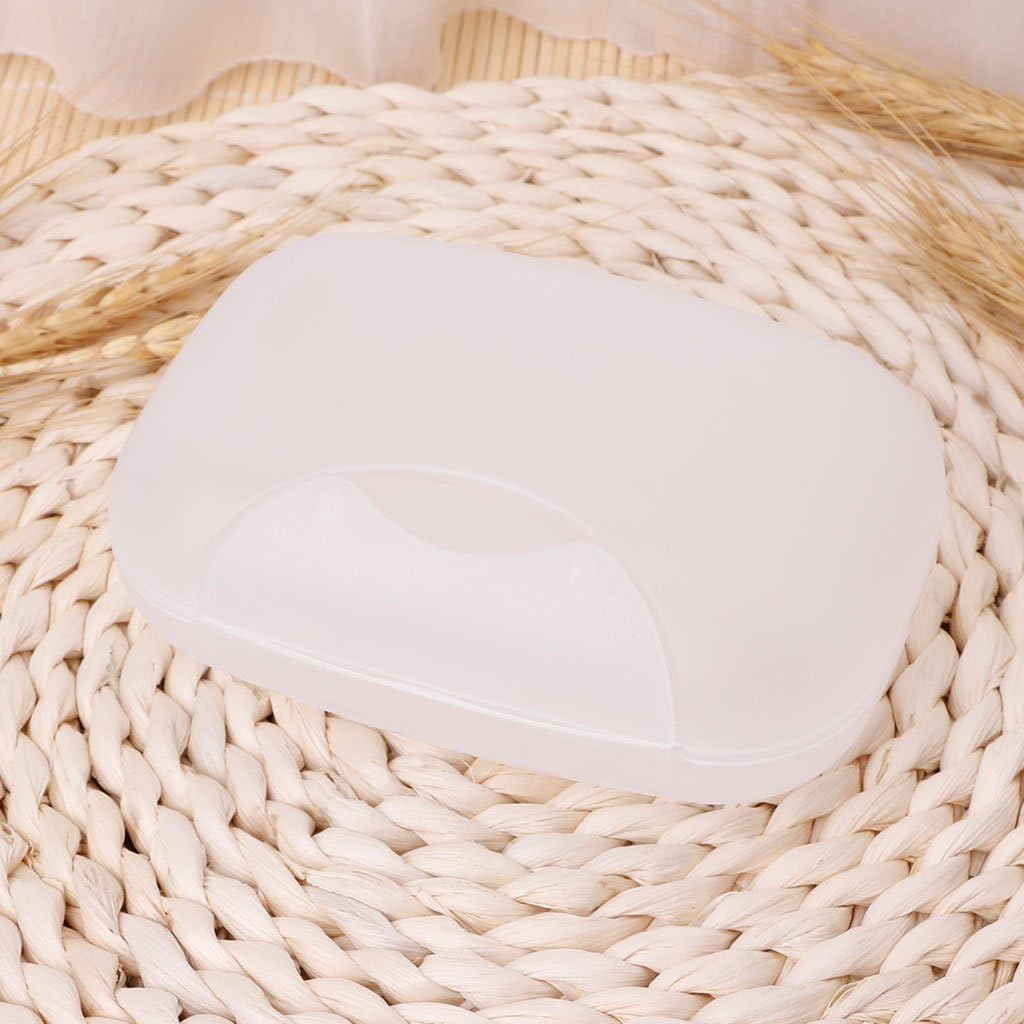 Techinal Portable Soap Box with Lid Holder 1