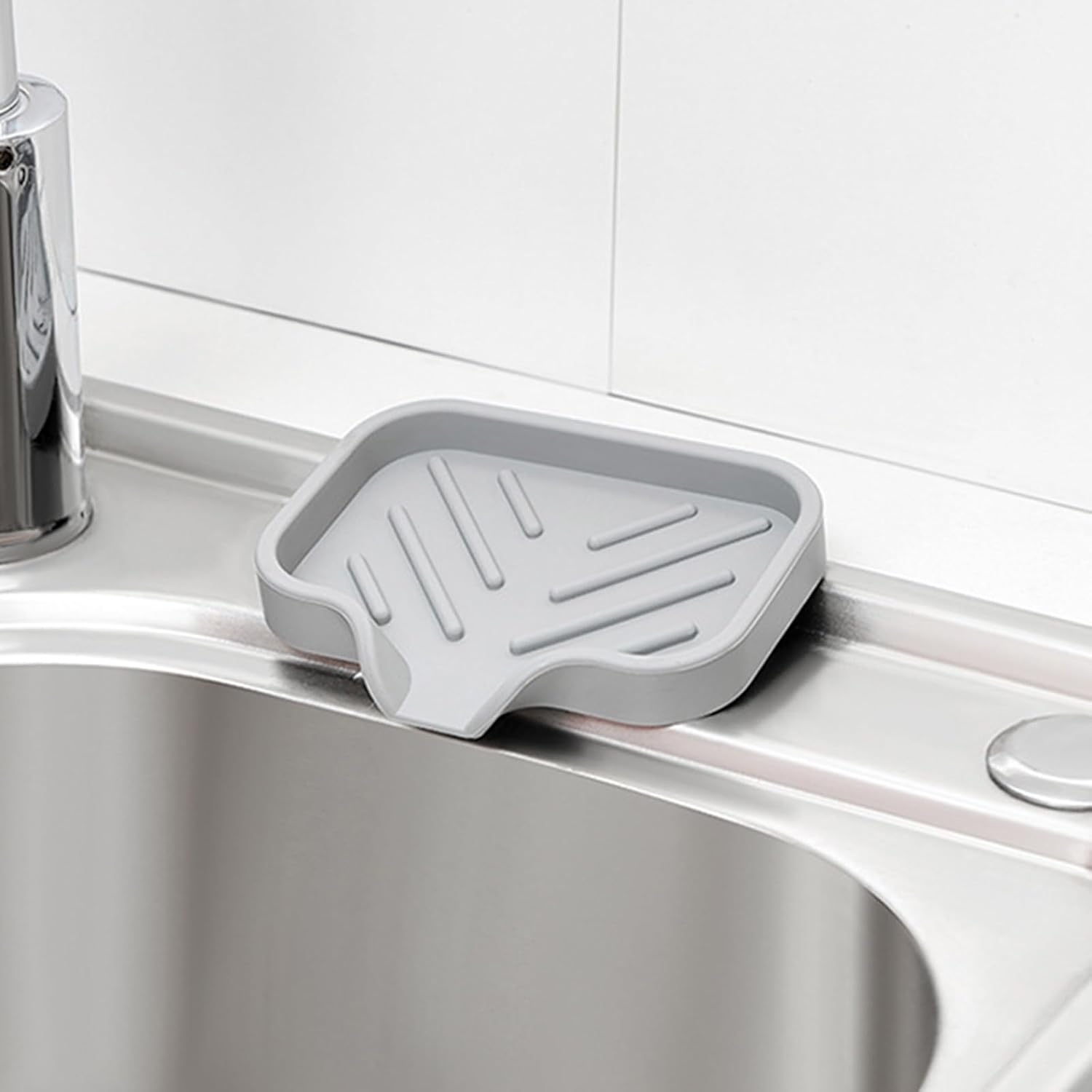 TENYELE Silicone Bathroom Soap Holder Mat