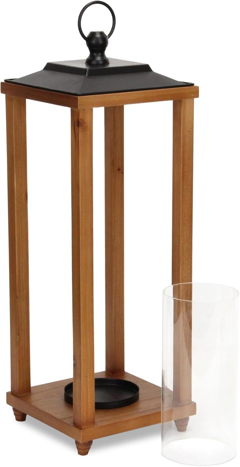Contemporary Home Living Decorative Candle Lantern 24 Inch