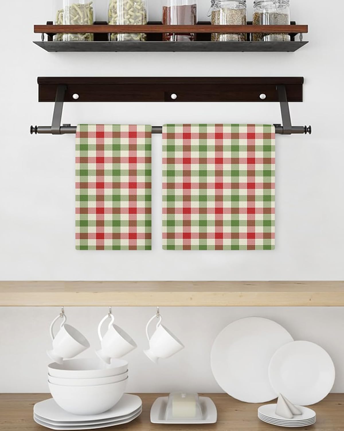 Falaniique Christmas Waffle Towel Set of 3