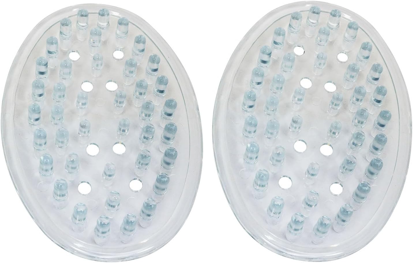 Haidong Plastic Soap Dish with Drainage Holes - 2PCS