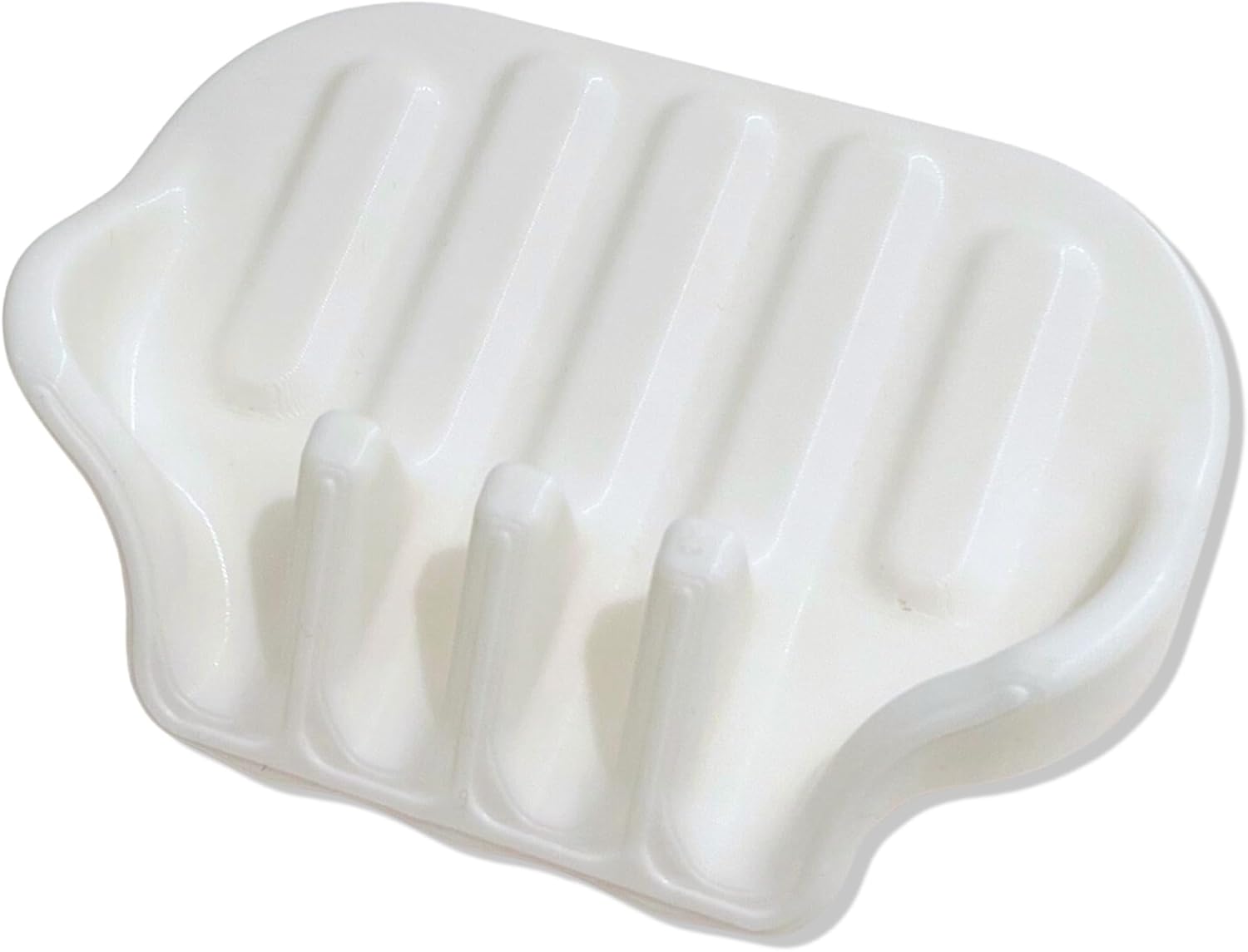 Spasilk Water Draining Soap Holder Cream White