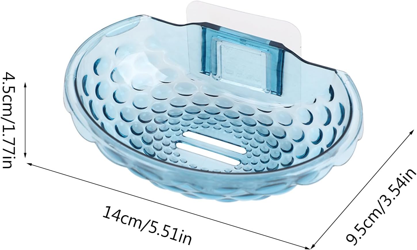 Wall Mounted Soap Holder with Acrylic Material