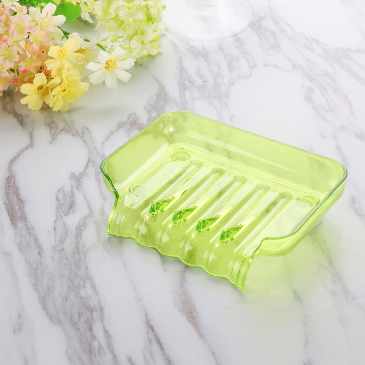 Cabilock Space-Saving Soap Dish with Suction Cup 1