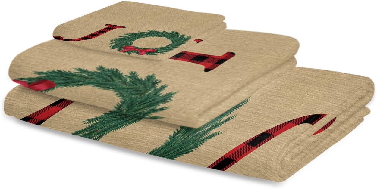 IDOWMAT Soft 3-Piece Bath Towel Set