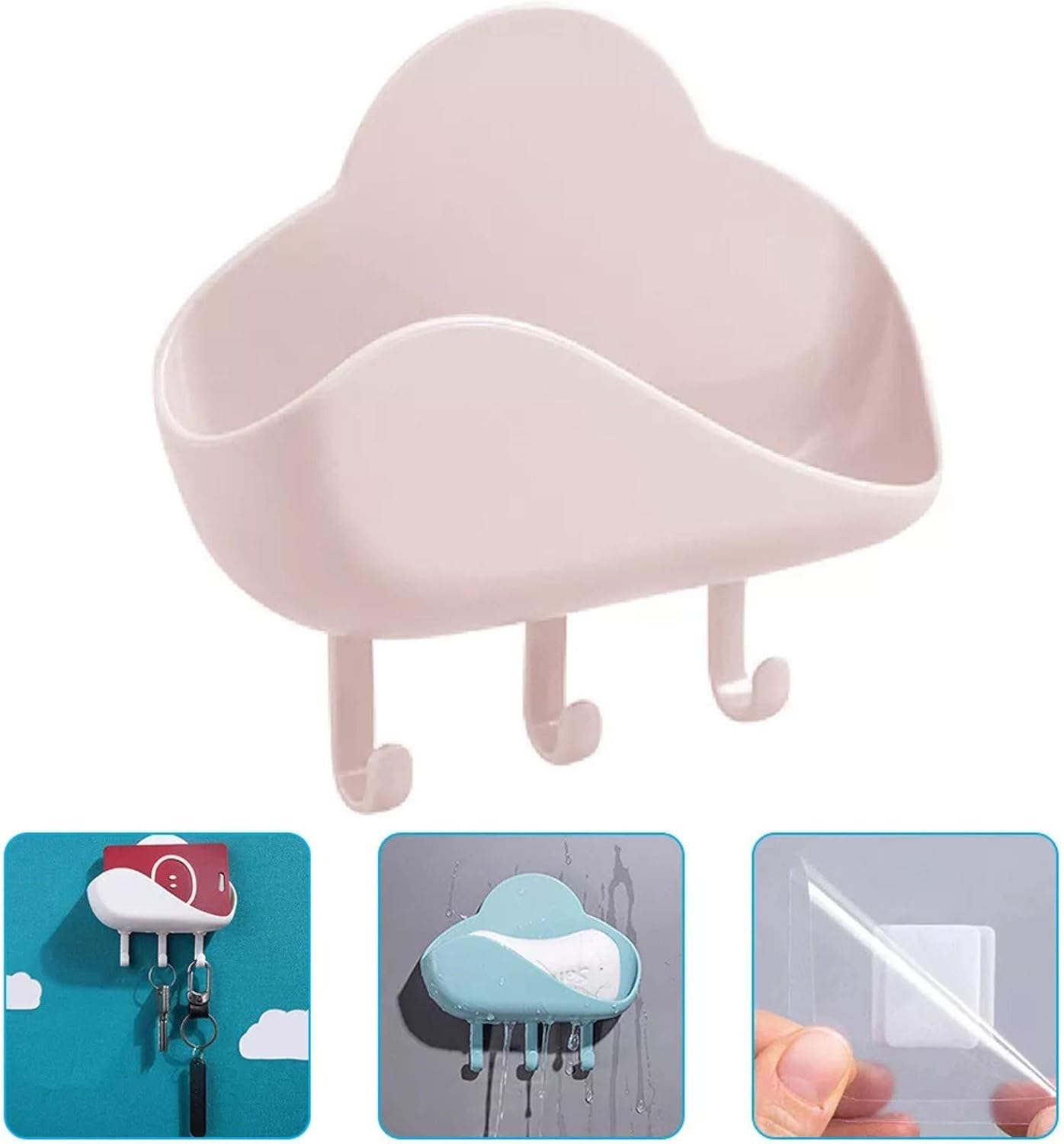 BILIKEYU Soap Box Holder For Kitchen Bathroom Dining Room