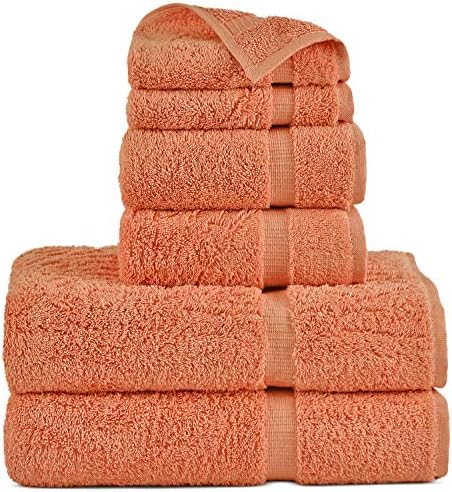100 Turkish Cotton Towel Set - 6 Piece