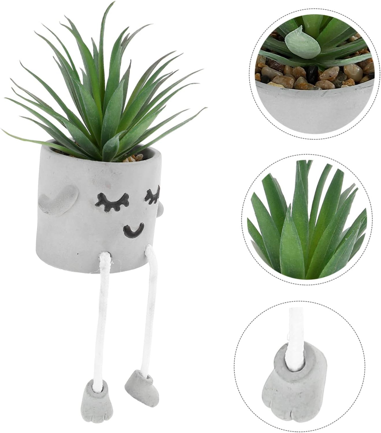 Alipis Artificial Bonsai Plant with Adorable Potted Design