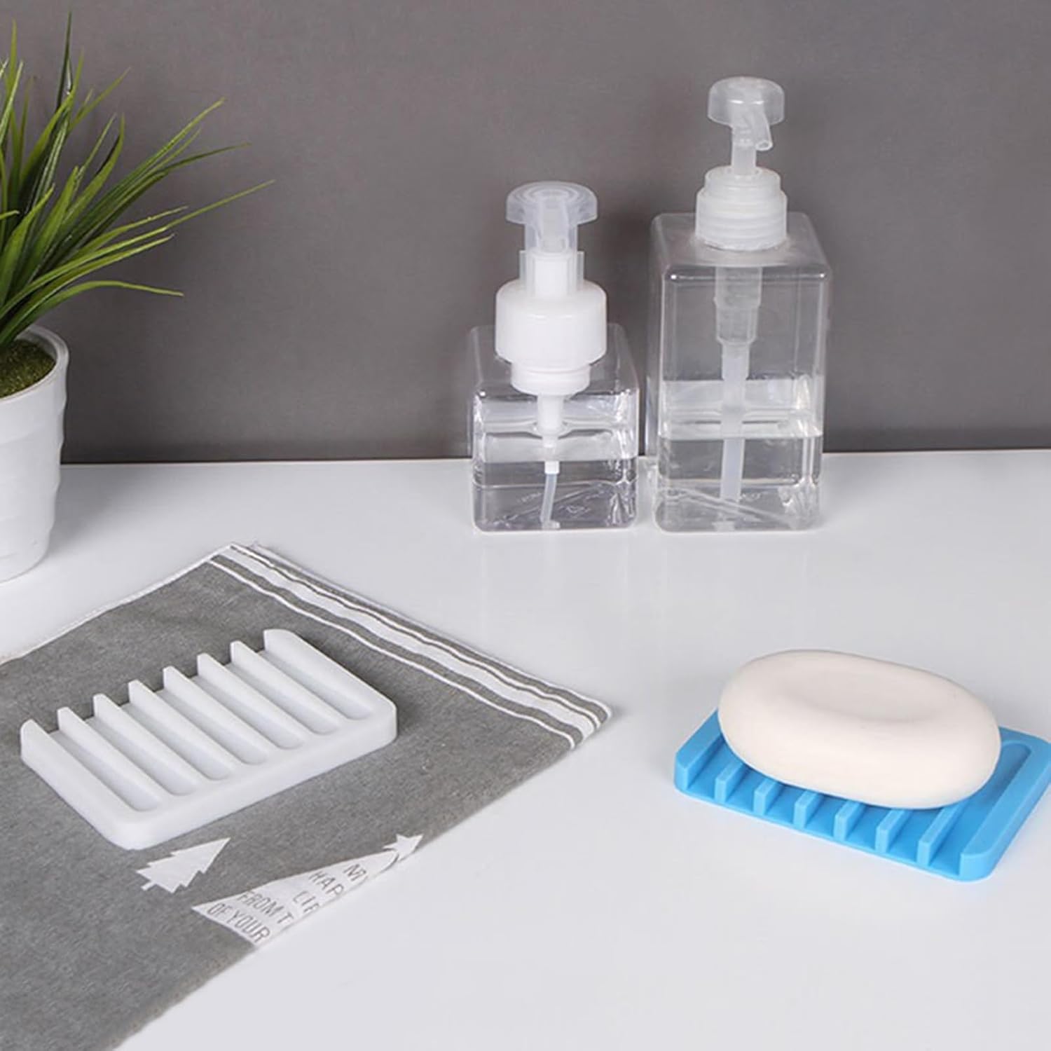 lamphle Creative Design Soap Dish Sink-Mounted Holder