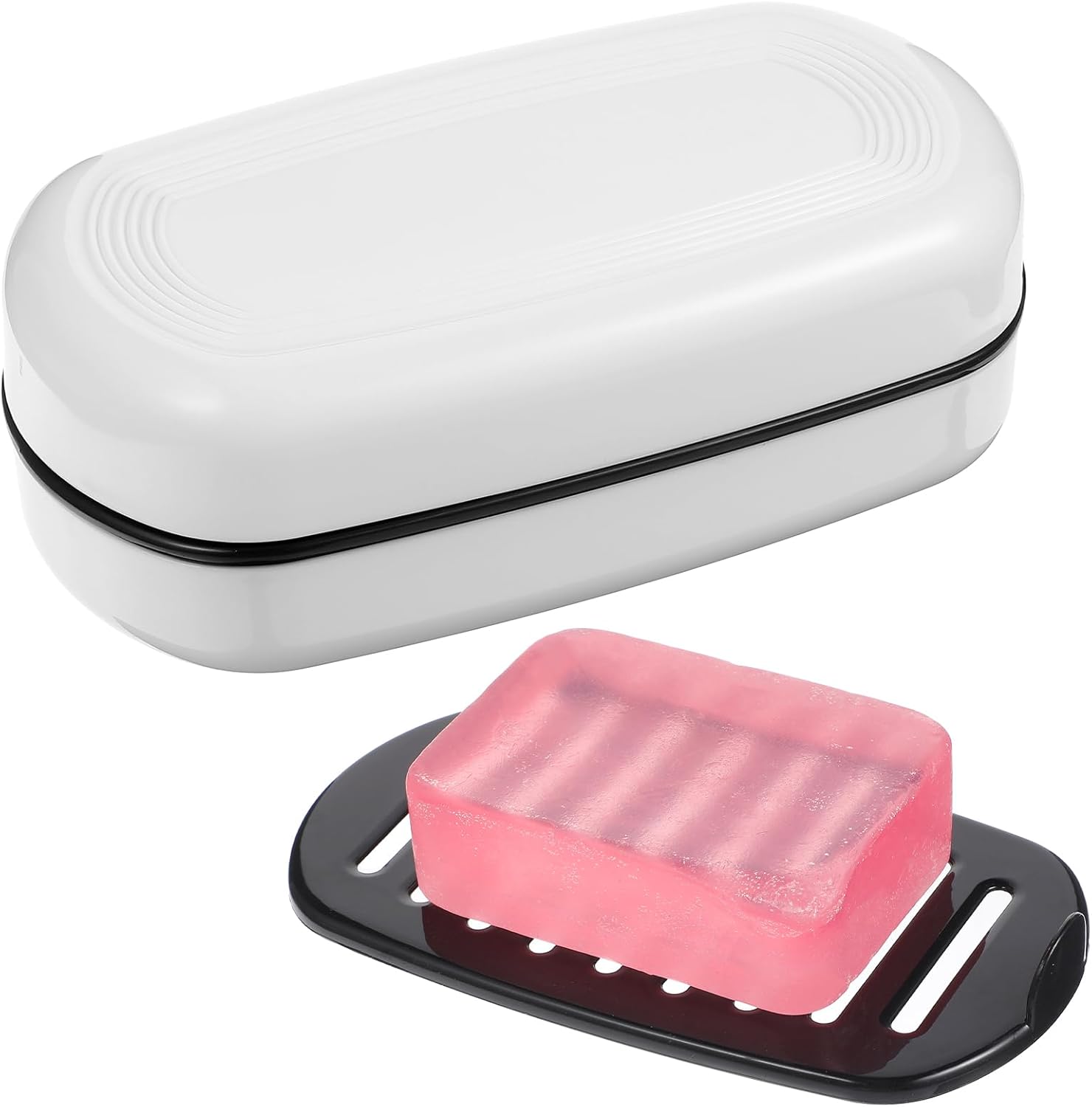 Wanmu Travel Soap Container with Leakproof Lid