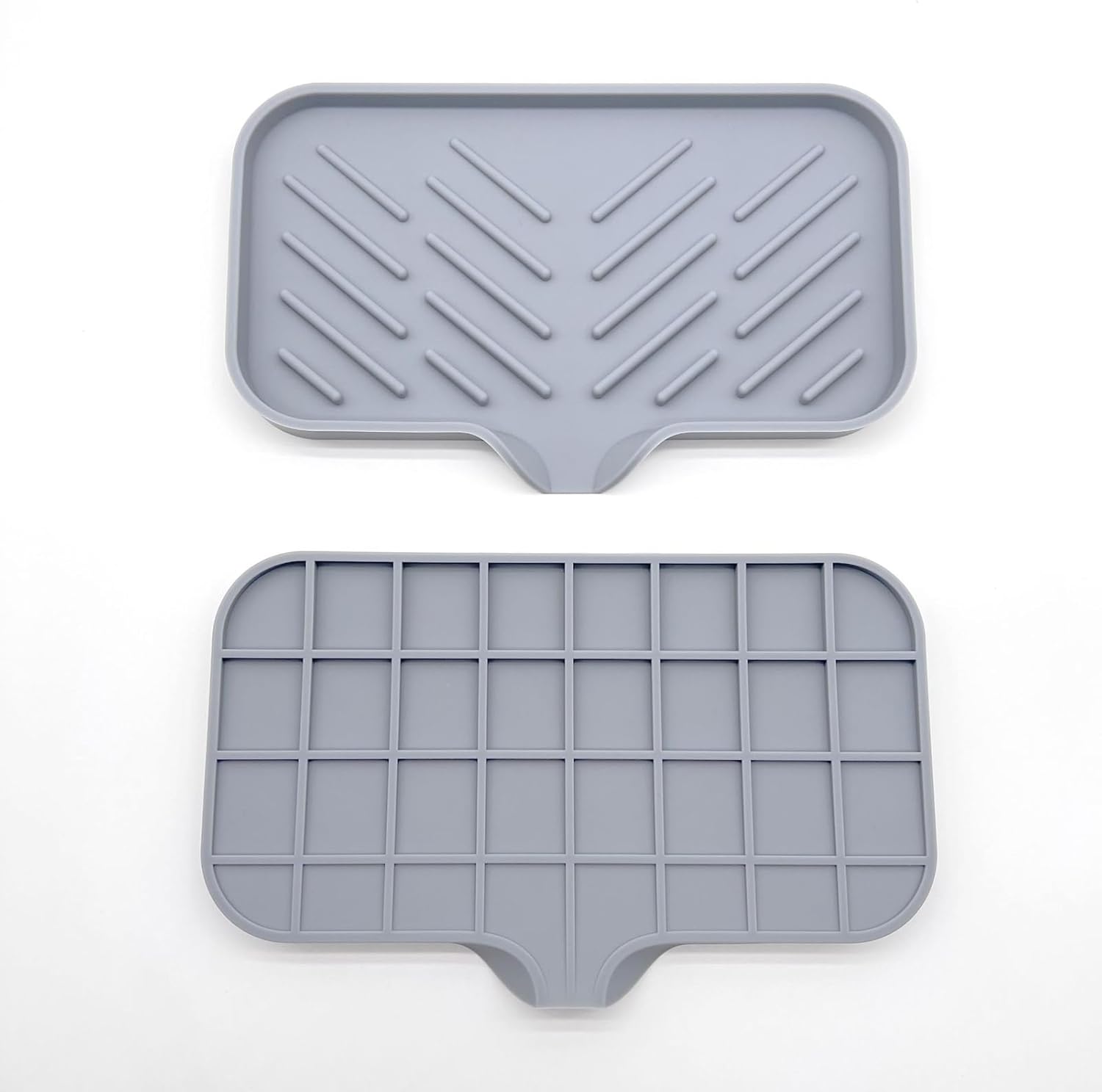 Lamphle Drain Mat Silicone Anti-Skid Sink Organizer