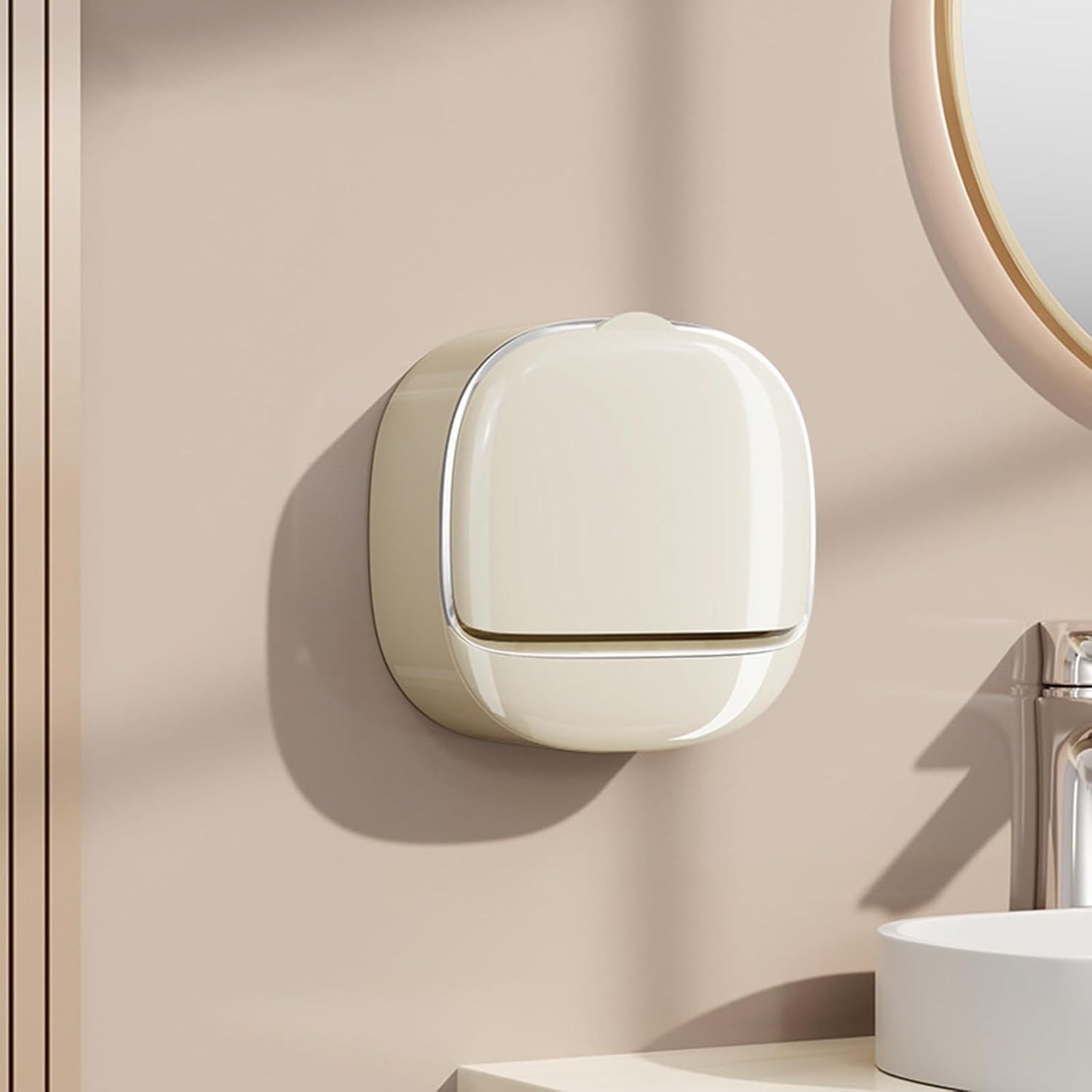 Yiwula Waterproof Soap Dish with Flip Lid