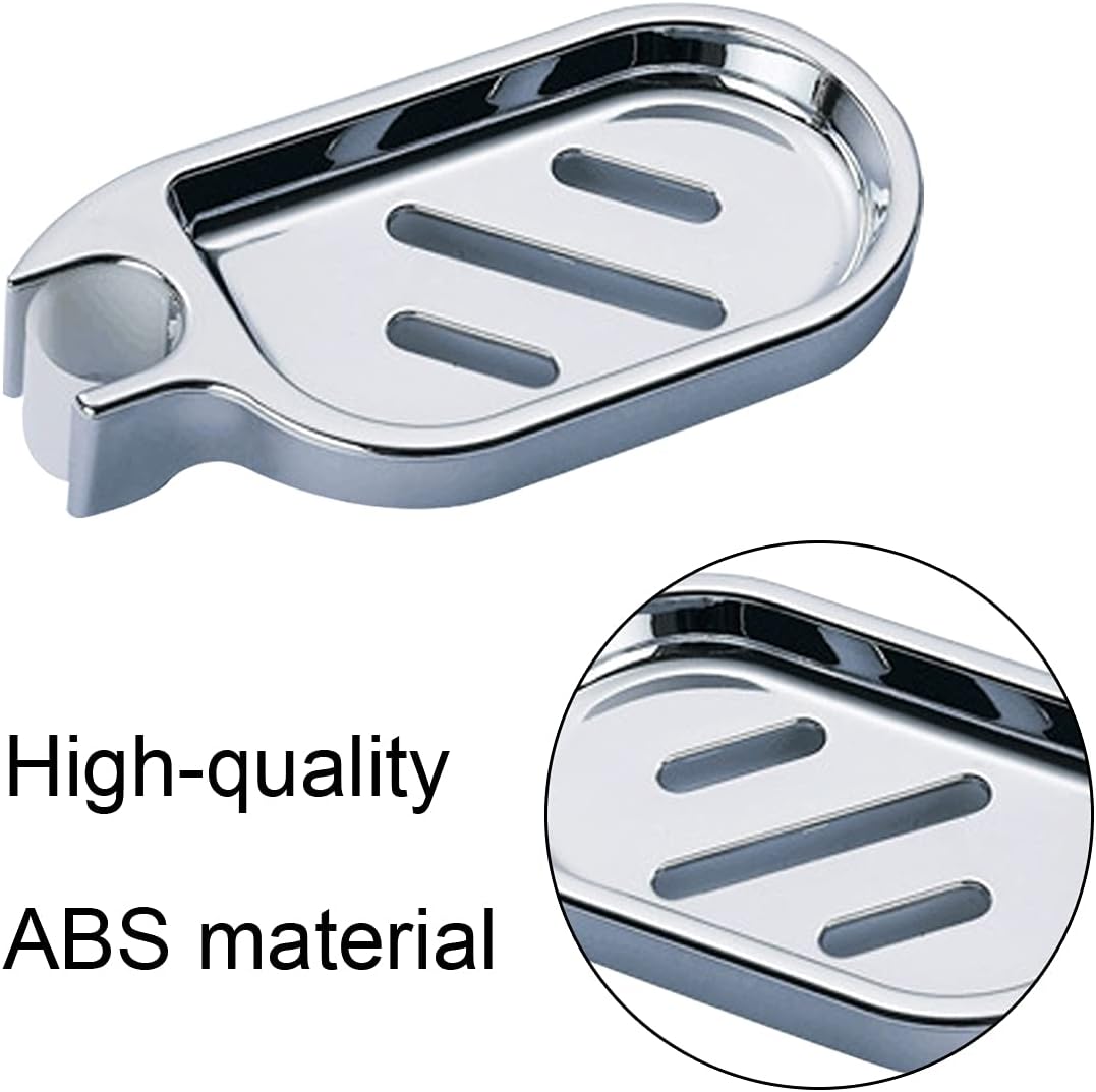 YATEASLU 2-Pack ABS Soap Dish Rack with Drainage