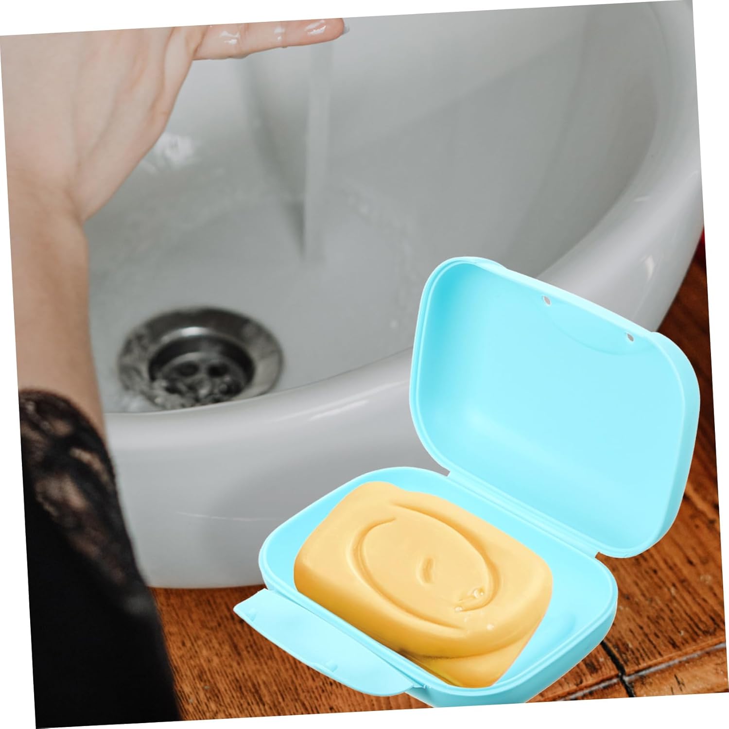 Ciieeo Portable Soap Case Leakproof Travel Holder