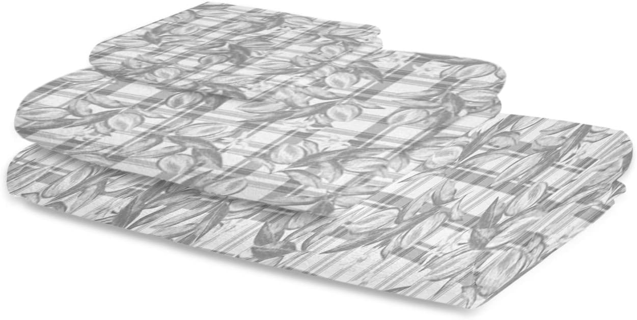 ZOE GARDEN Lemon Microfiber Towel Set