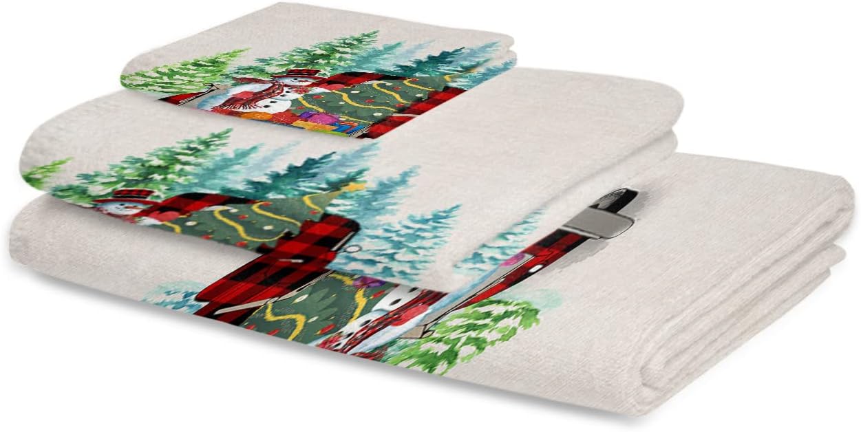 IDOWMAT 3 Pack Microfiber Absorbent Towel Set