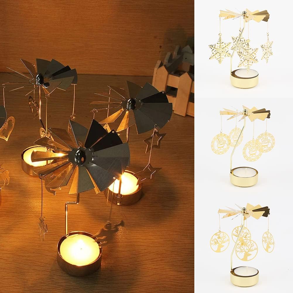 Surakey Candlestick Holder with Rotating Design