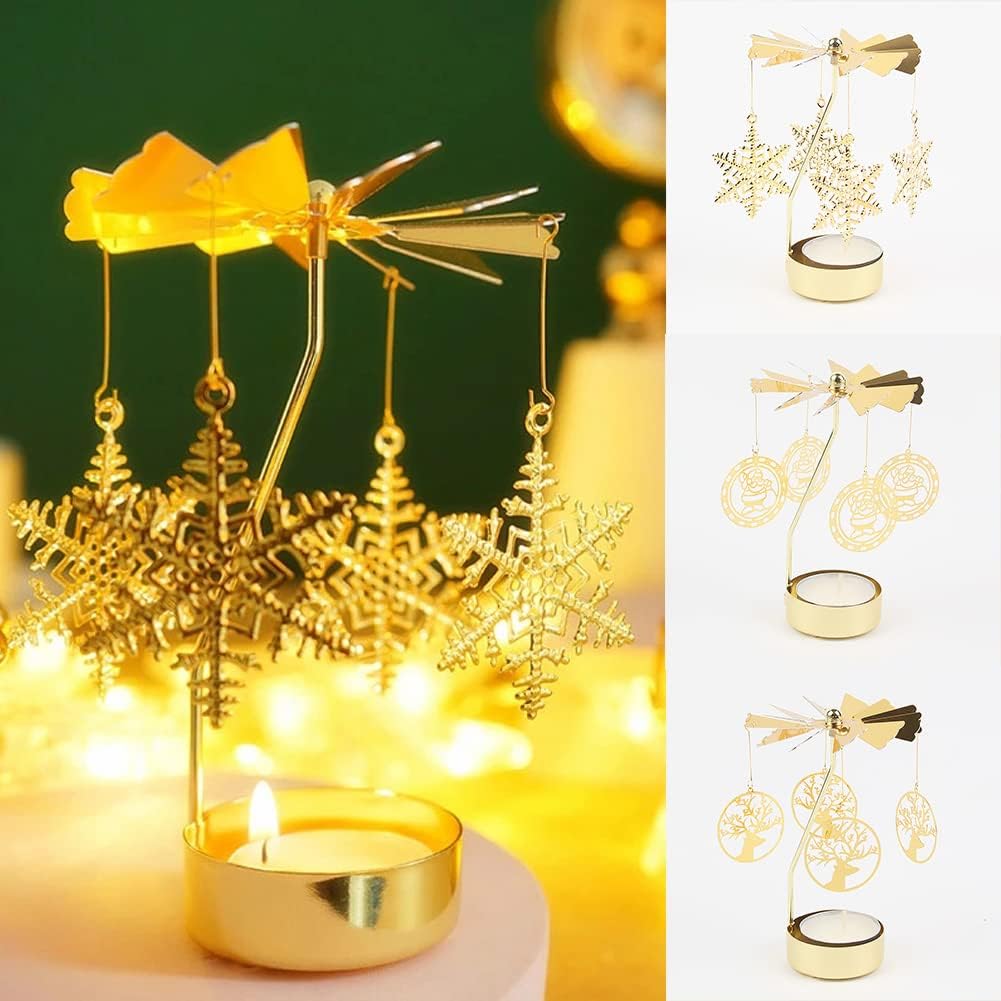 Surakey Candlestick Holder with Rotating Design