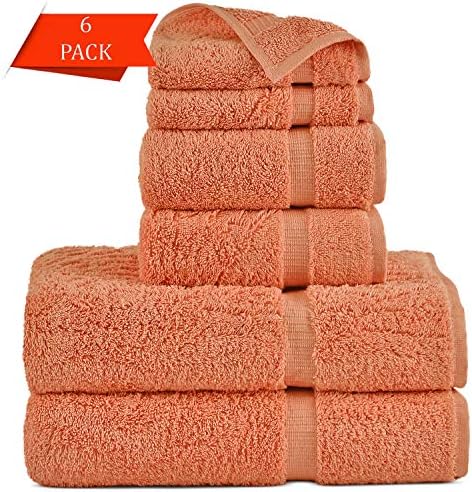 100 Turkish Cotton Towel Set - 6 Piece