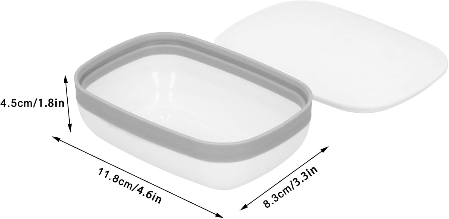 Gsycle Soap Holder with Lid for Home Travel Camping