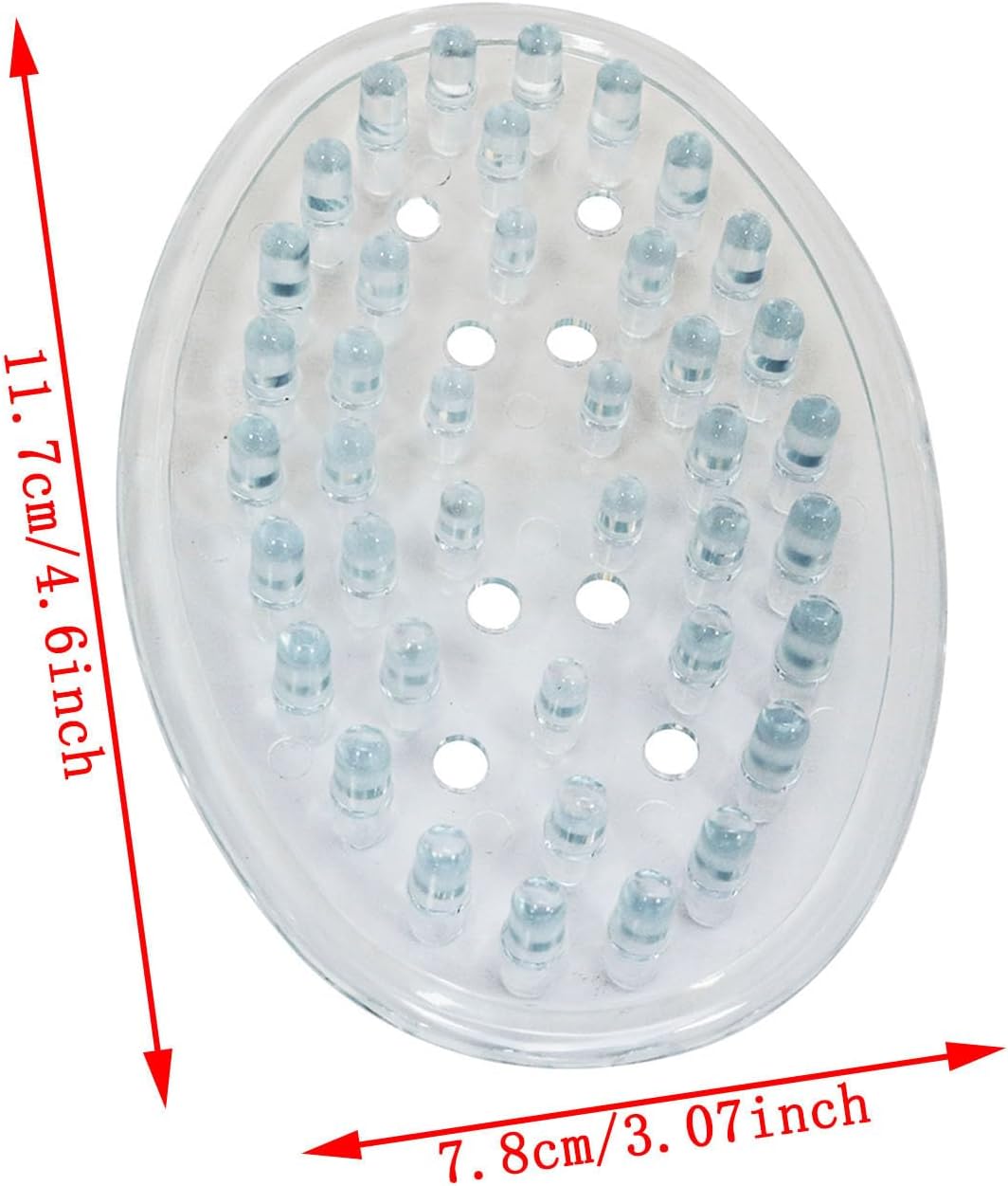 Haidong Plastic Soap Dish with Drainage Holes - 2PCS