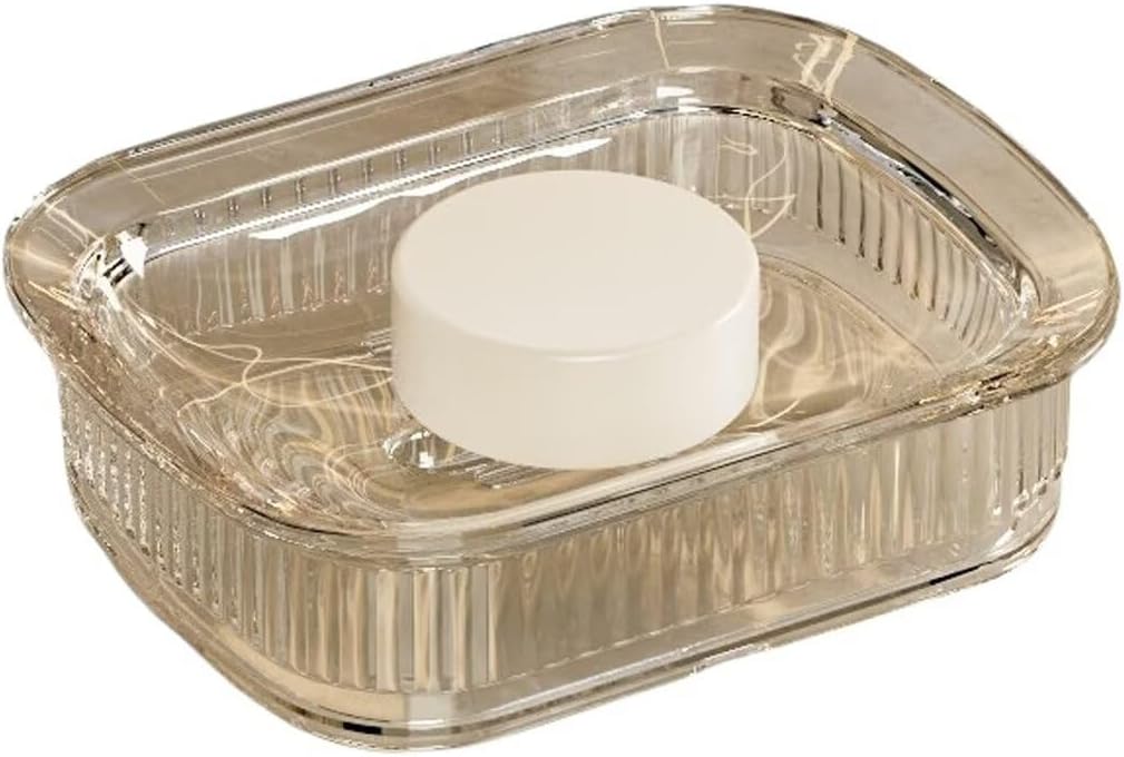 FABEILAI Suction Soap Holder No Drill Removable White