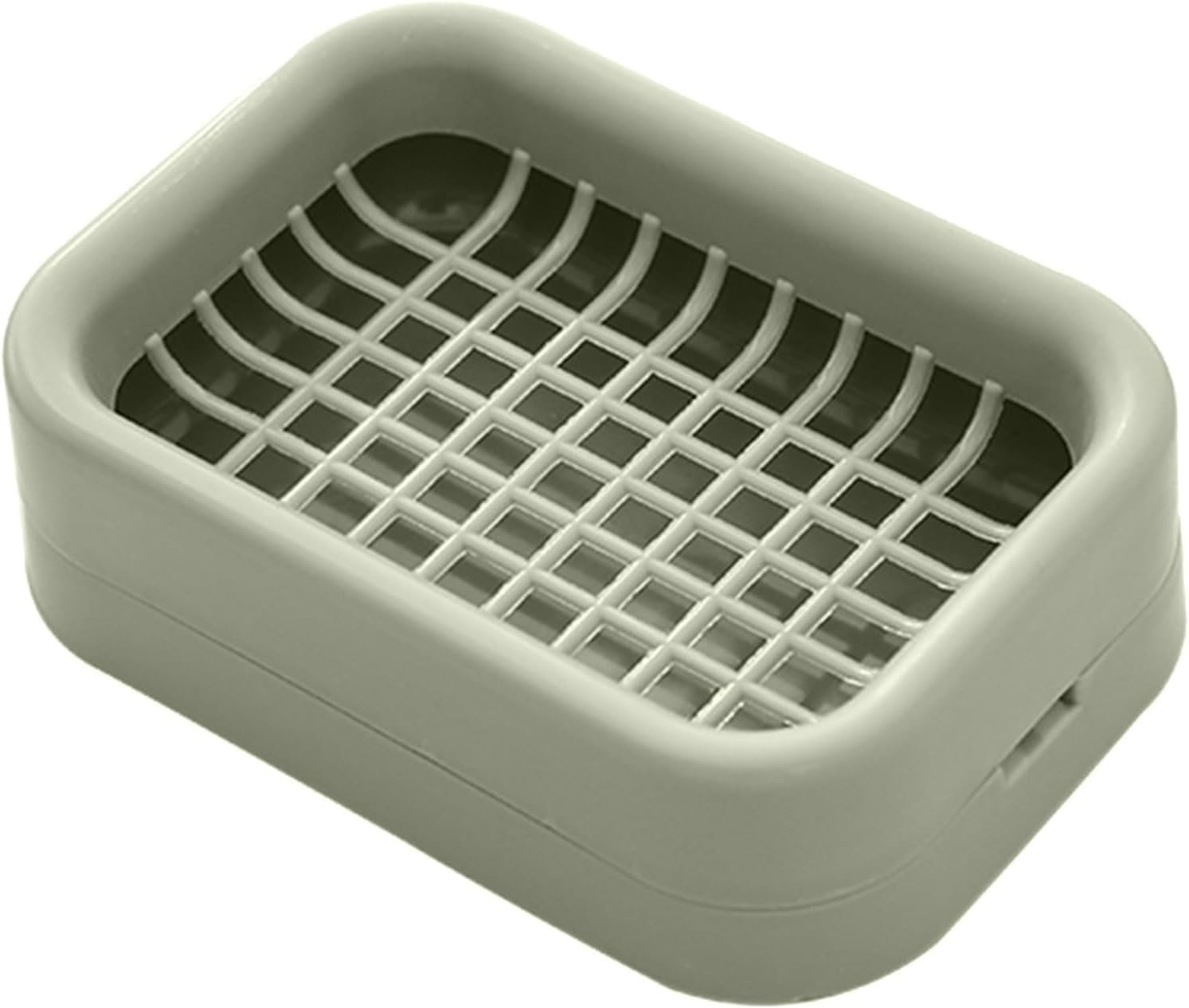 Galepromot Green Bathroom Soap Dish Double Layer