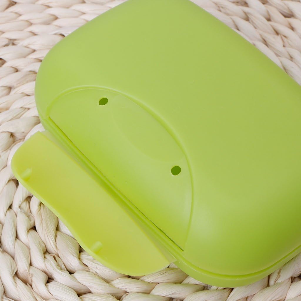 Techinal Portable Soap Box with Lid Holder 1