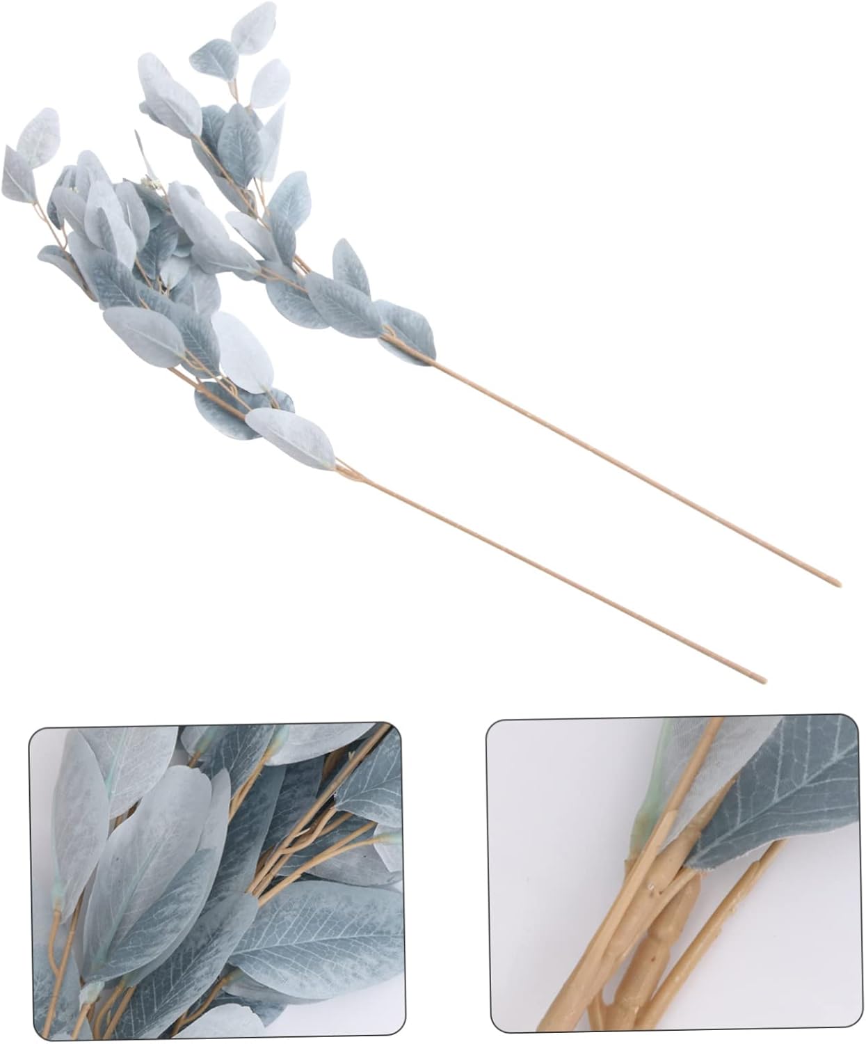 ABOOFAN Artificial Eucalyptus Leaf Branch Garland 1