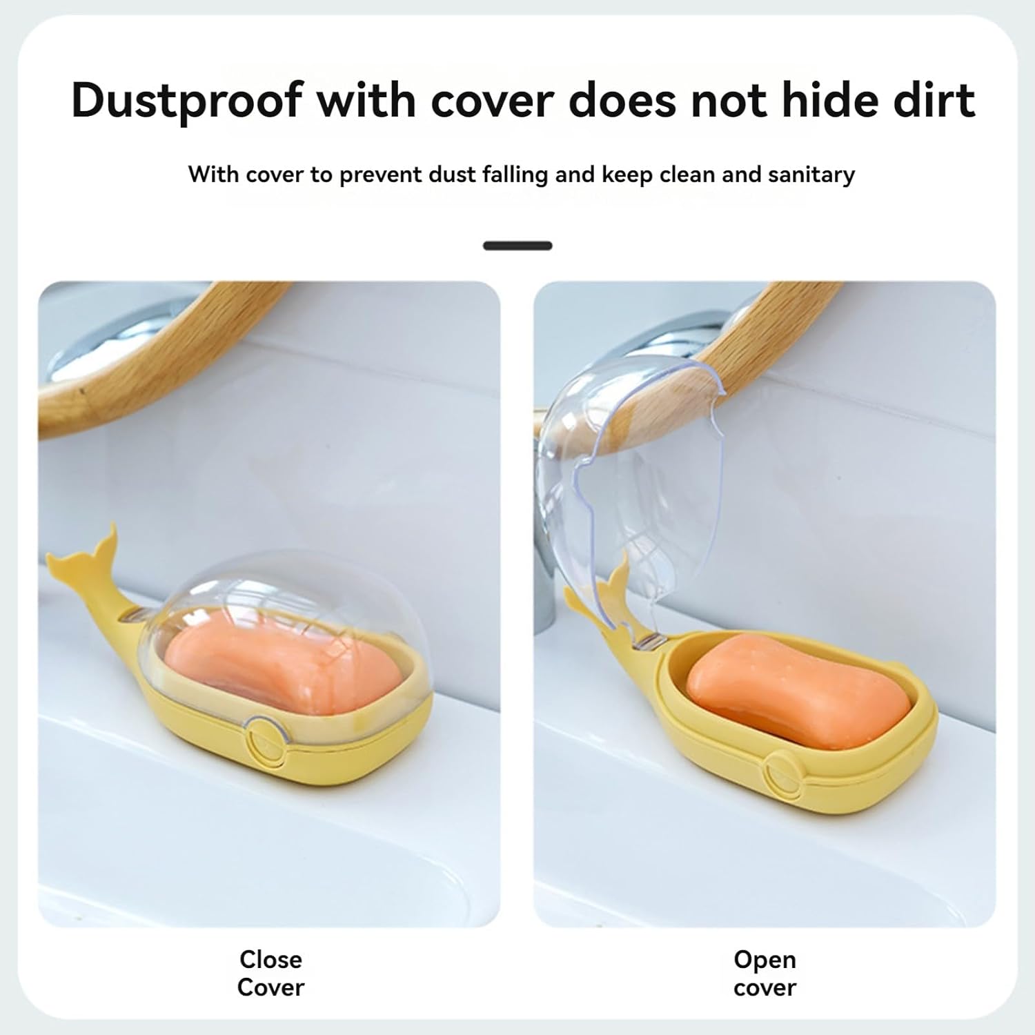 Soap Dish Stand for Kitchen and Bath