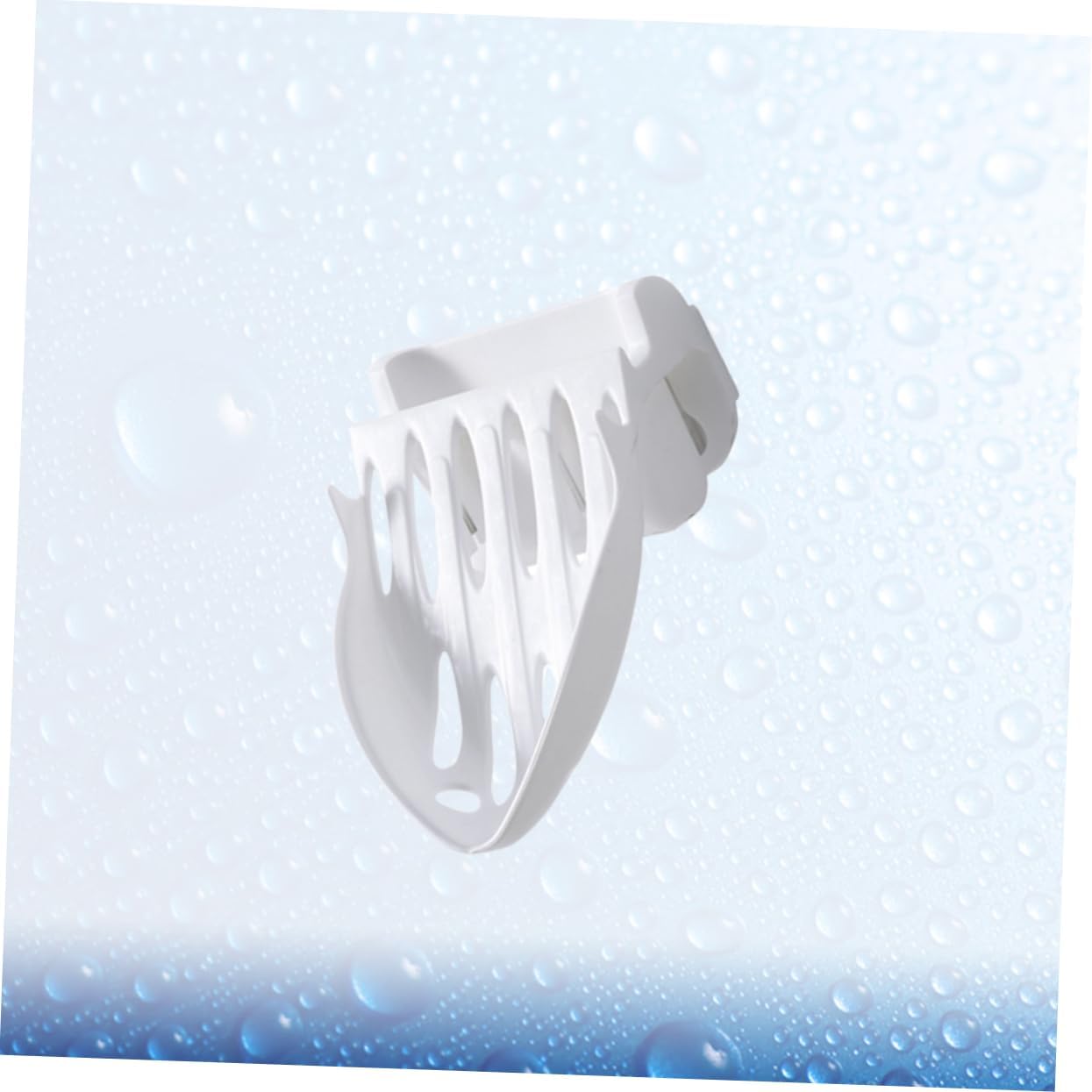 Luxshiny Wall-Mounted Soap Holder with Toothbrush Space