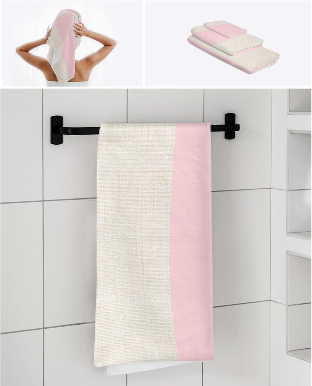 Smile Sunflower Christmas Towel Set of 3