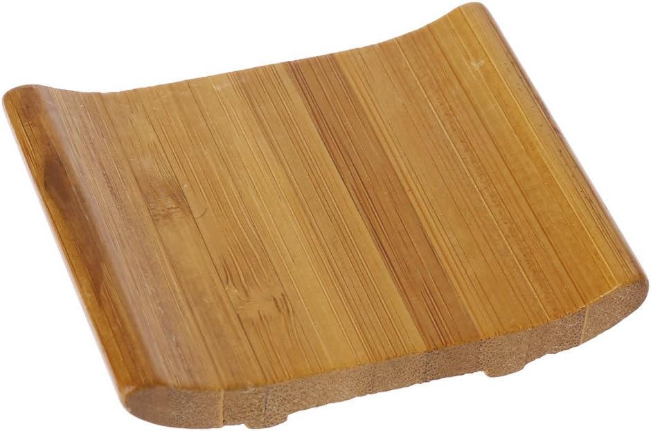 Bamboo Soap Holder Dish for Bathroom and Kitchen