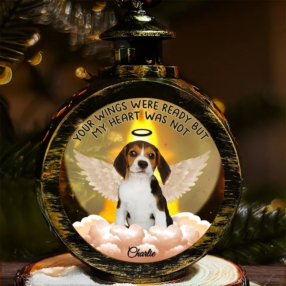 Personalized Pet Memorial Candlelight Lantern Ornament