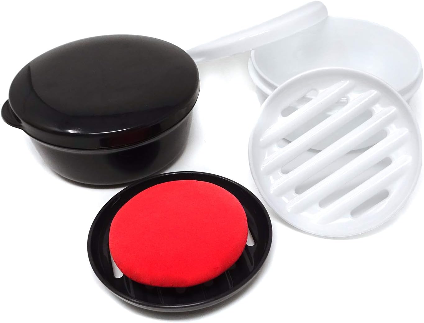 Honbay 2PCS Plastic Soap Boxes Holder Case for Home Travel