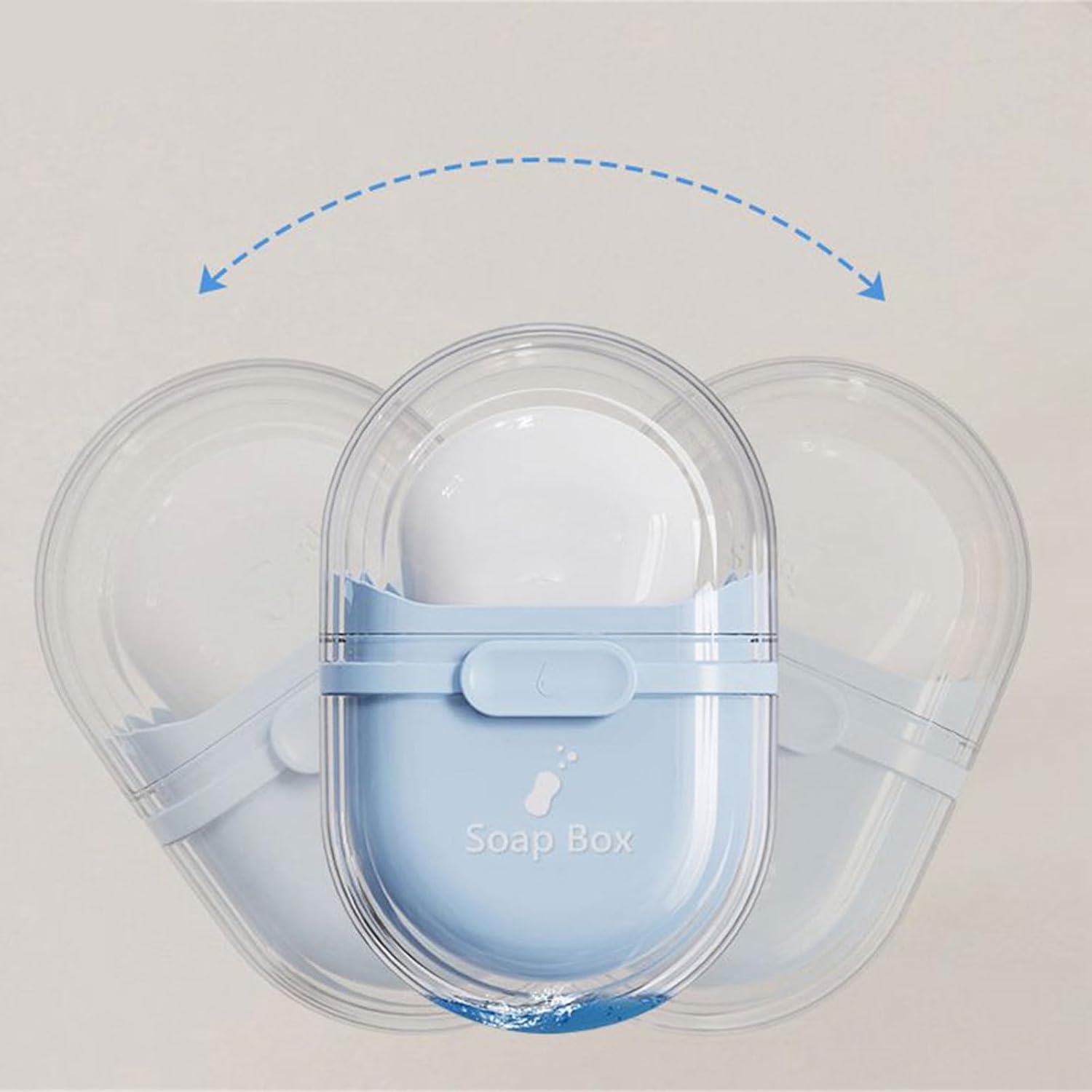 Leak-Proof Travel Soap Dish for Solid Soaps