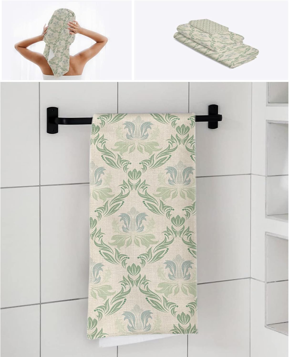 ZOE GARDEN Paisley Baroque Towel Set