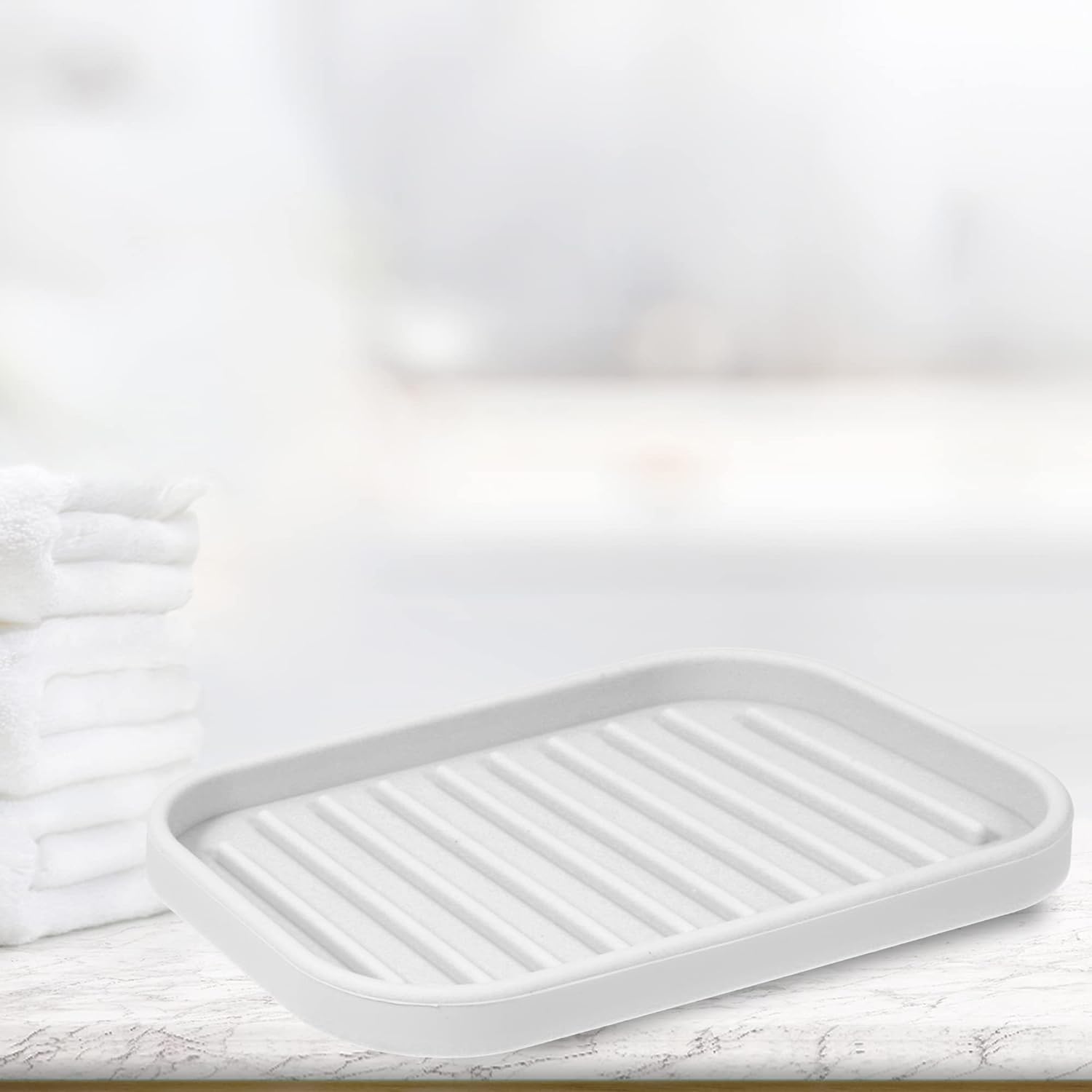 VOCOSTE Soap Dish - Self-Draining Durable 135x9cm