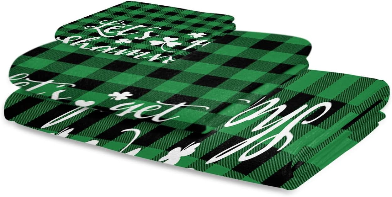 ZOE GARDEN Irish Saint Clover Towel Set