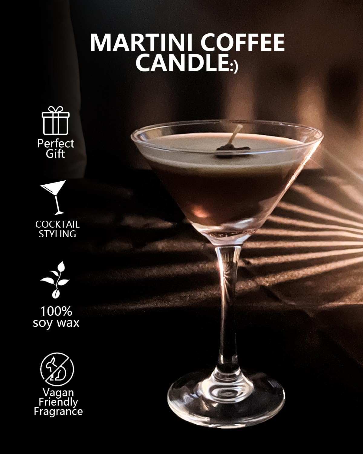 Coffee Martini Candles Unique Gift for Women Men