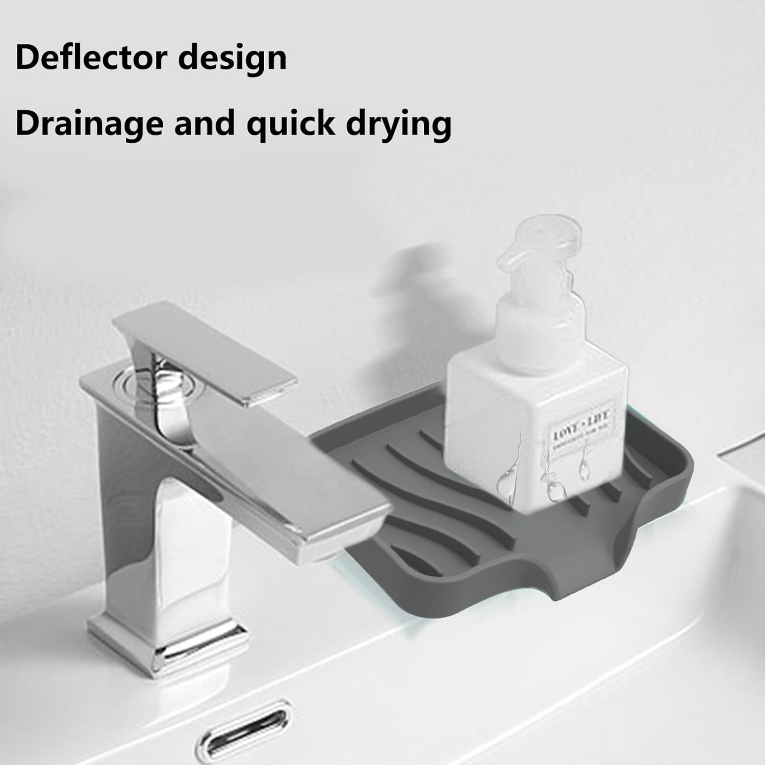 Silicone Soap Holder for Bathroom Kitchen and Tub