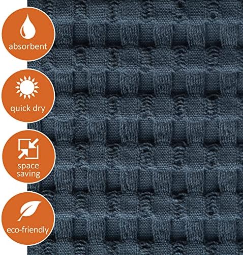 GILDEN TREE Waffle Towel Set Quick Dry Thin