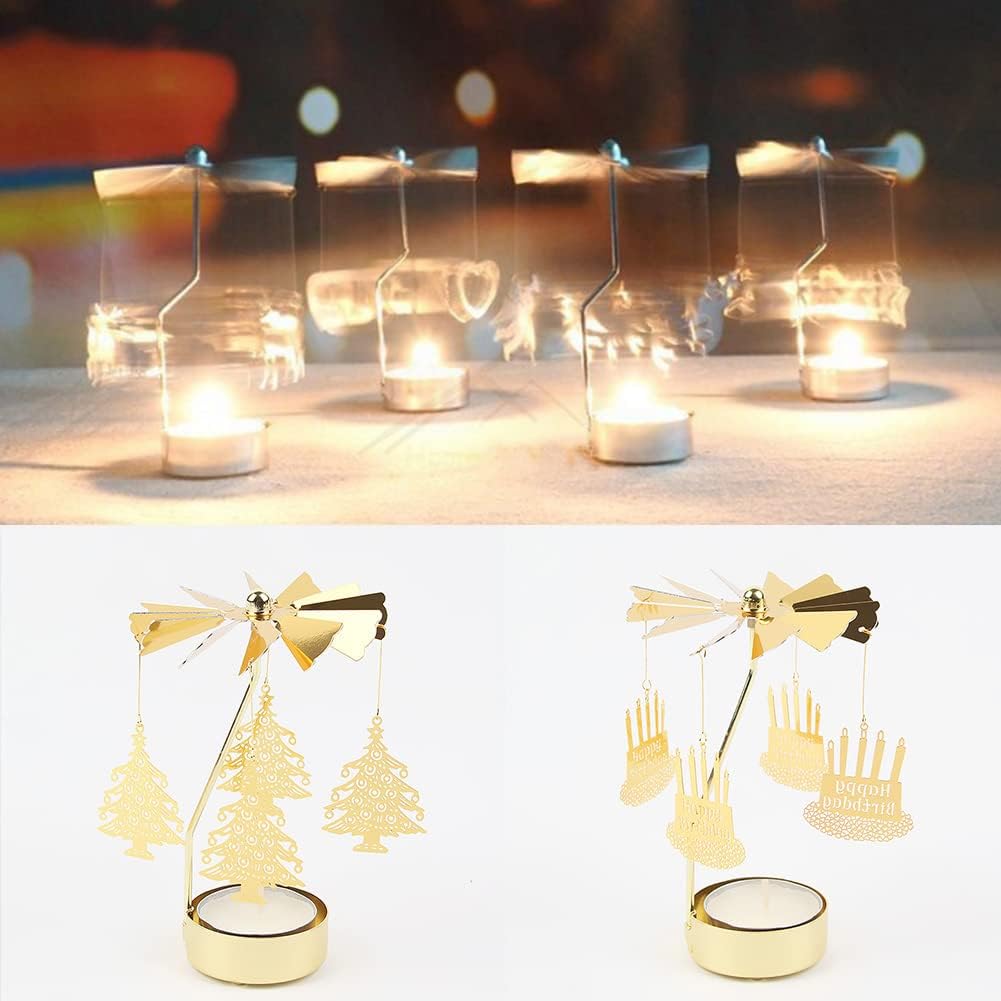 Surakey Candlestick Holder with Rotating Design